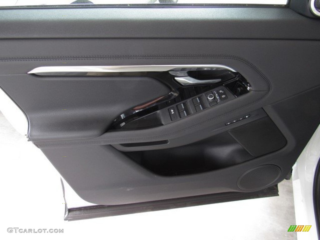 2020 Land Rover Range Rover Evoque S Ebony Door Panel Photo #132635711