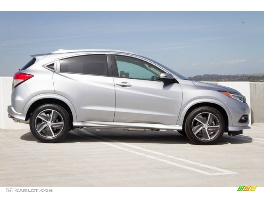 Lunar Silver Metallic 2019 Honda HR-V Touring AWD Exterior Photo #132636668