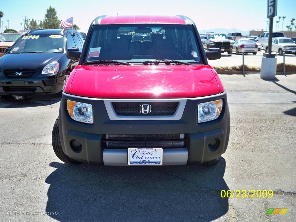 2006 Element EX - Rallye Red / Black/Gray photo #2