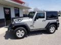 Bright Silver Metallic 2007 Jeep Wrangler X 4x4