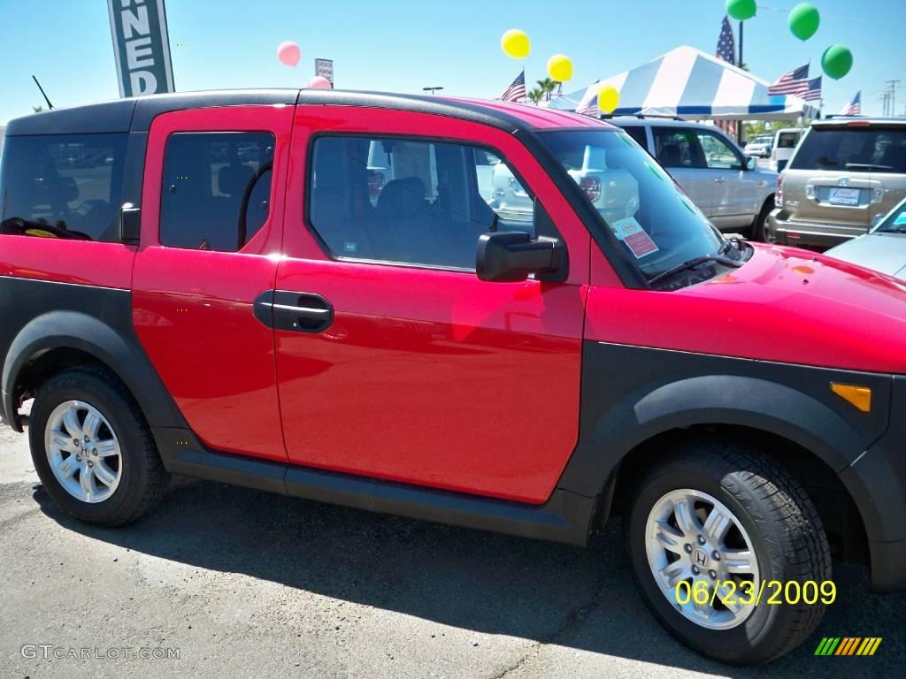 2006 Element EX - Rallye Red / Black/Gray photo #3