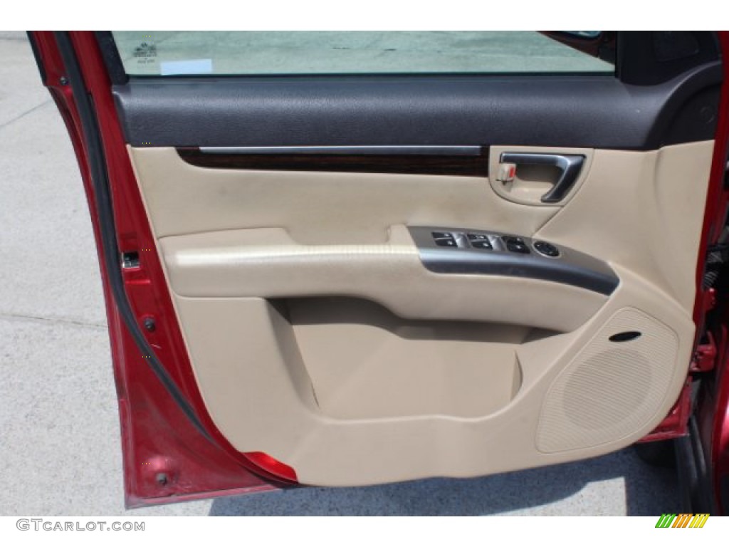 2011 Santa Fe Limited - Sonoran Red / Beige photo #9