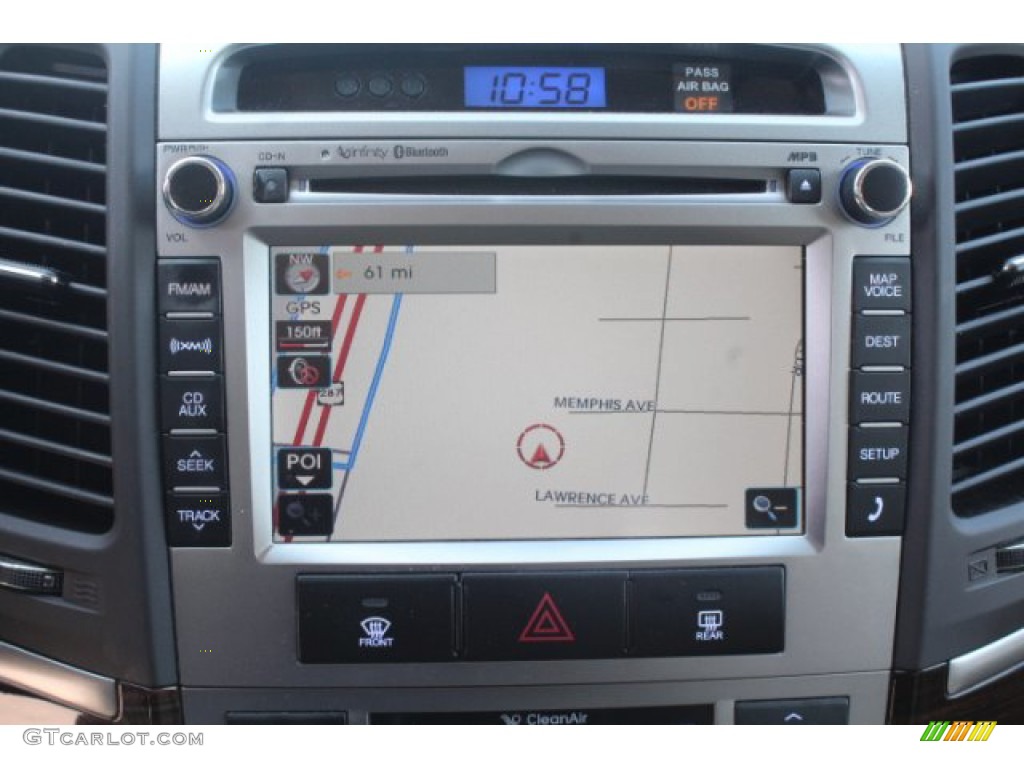 2011 Santa Fe Limited - Sonoran Red / Beige photo #13