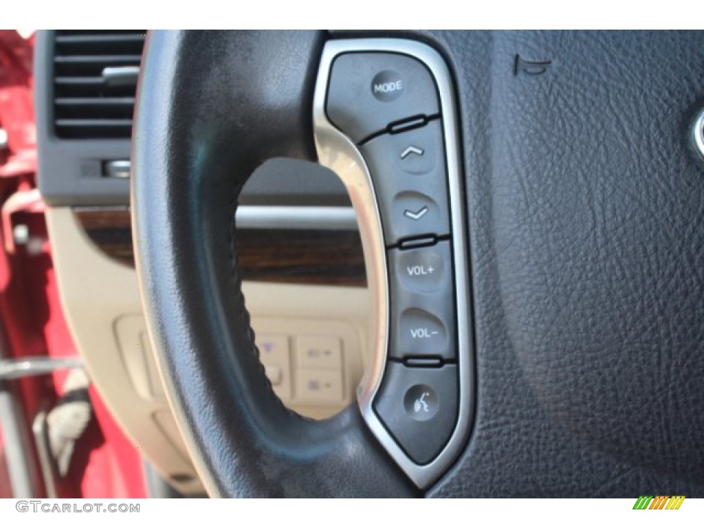 2011 Santa Fe Limited - Sonoran Red / Beige photo #16