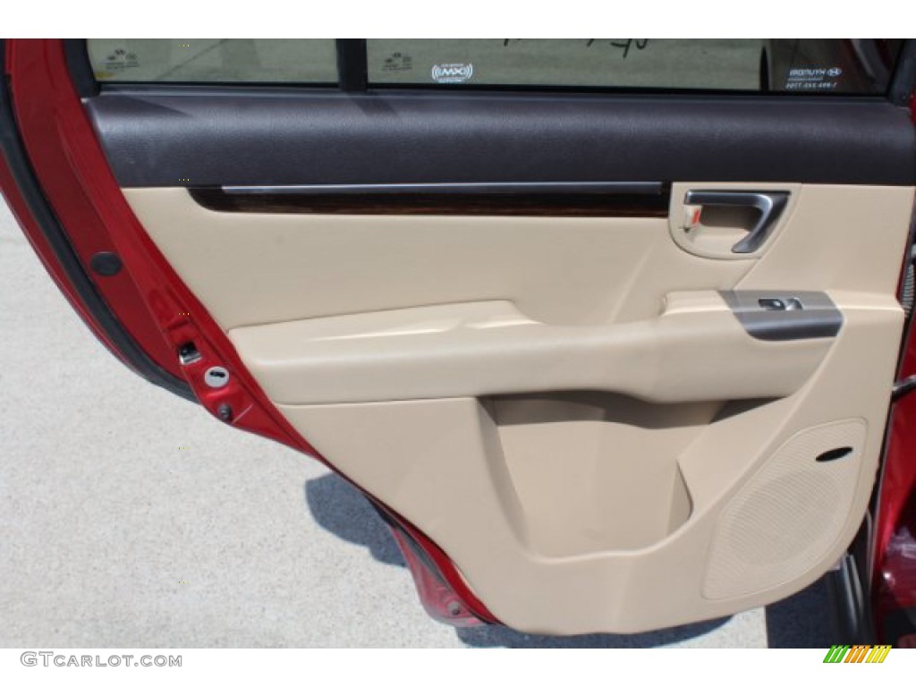 2011 Santa Fe Limited - Sonoran Red / Beige photo #18