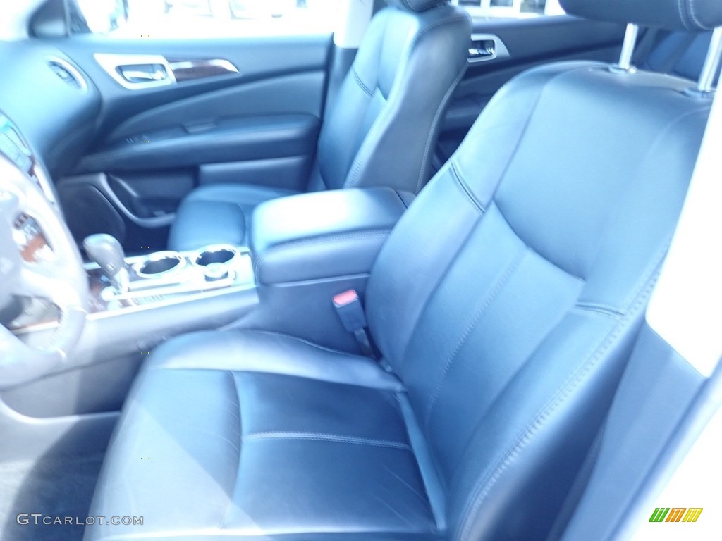 2014 Pathfinder SL AWD - Moonlight White / Charcoal photo #21