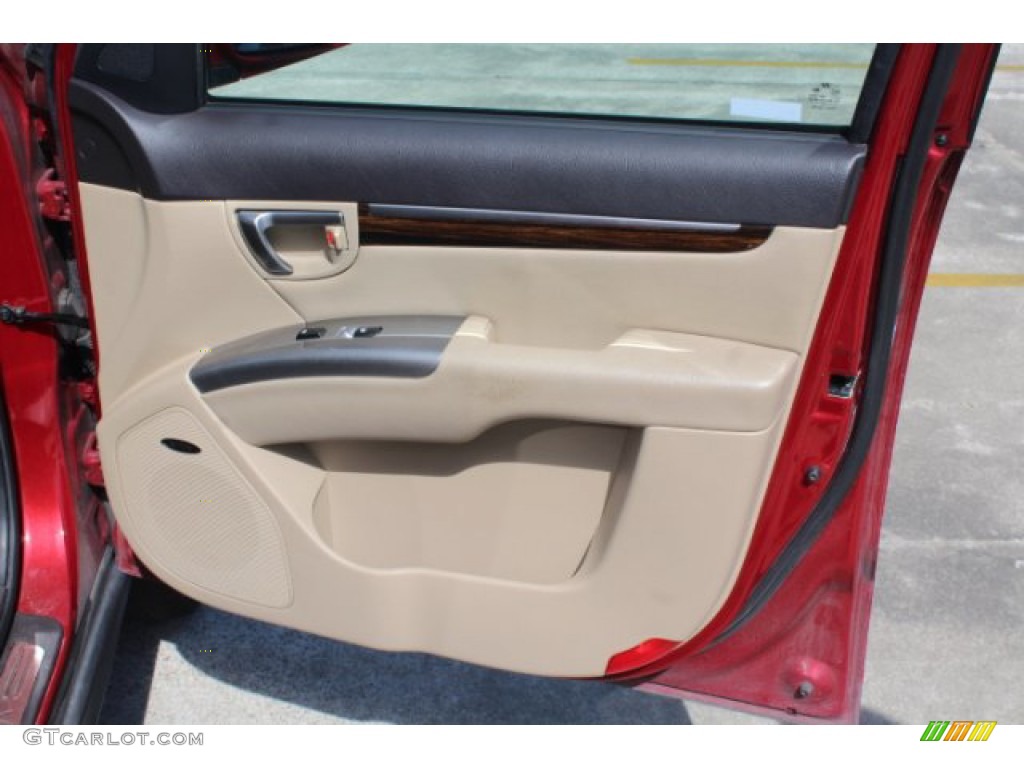 2011 Santa Fe Limited - Sonoran Red / Beige photo #25