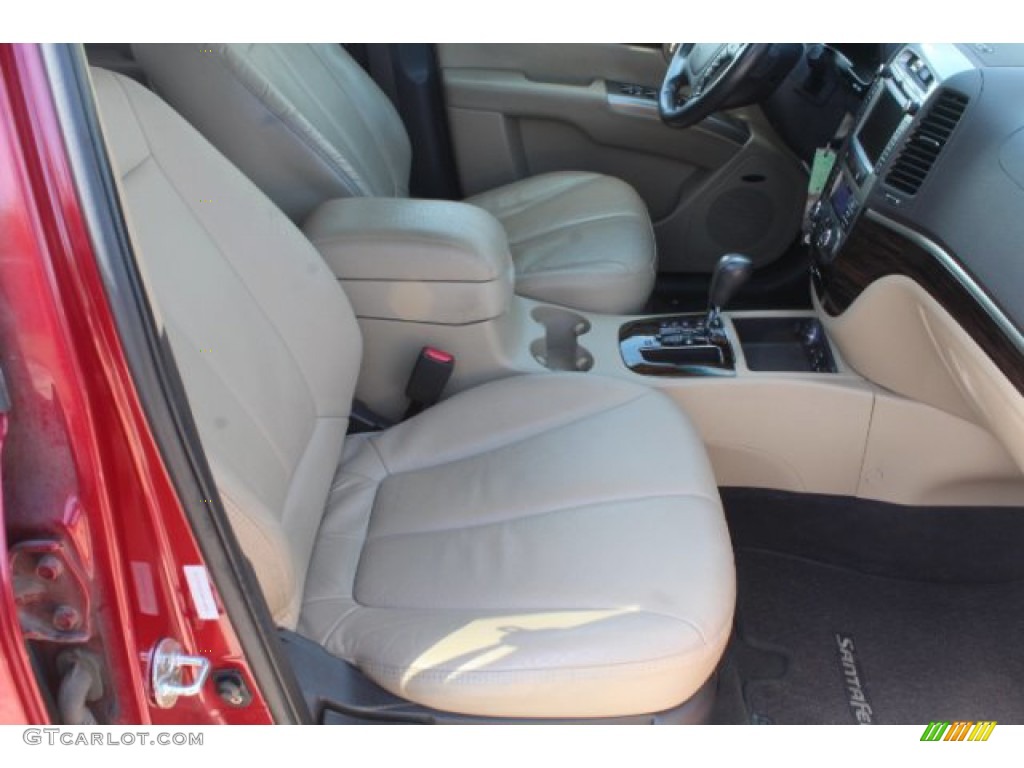 2011 Santa Fe Limited - Sonoran Red / Beige photo #26