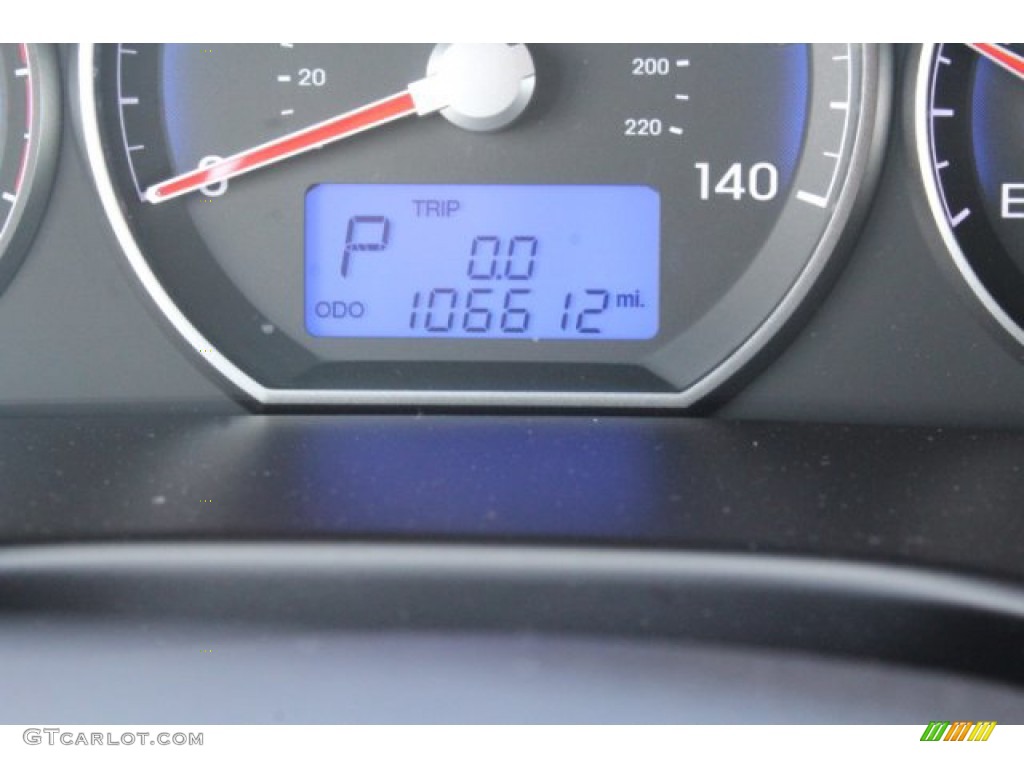 2011 Santa Fe Limited - Sonoran Red / Beige photo #28