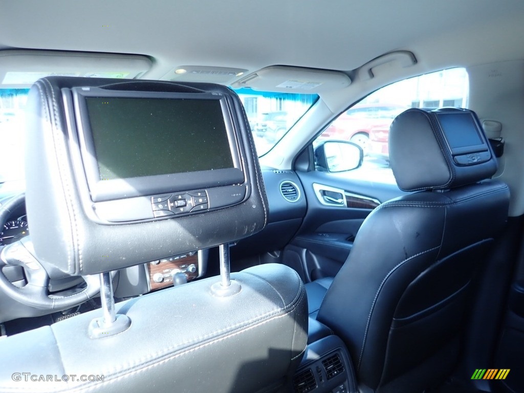 2014 Pathfinder SL AWD - Moonlight White / Charcoal photo #23