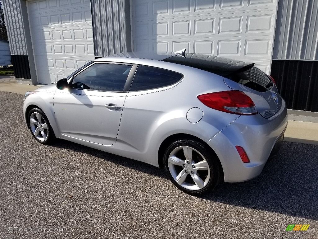 2012 Veloster  - Ironman Silver / Gray photo #3