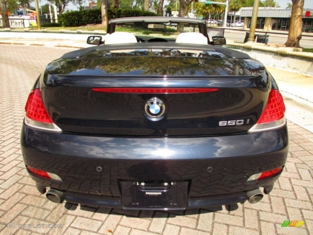 2006 6 Series 650i Convertible - Monaco Blue Metallic / Cream Beige photo #15