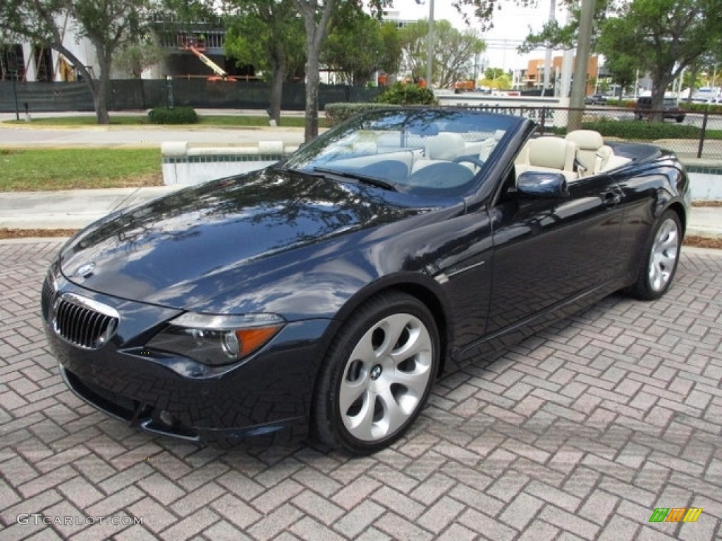 2006 6 Series 650i Convertible - Monaco Blue Metallic / Cream Beige photo #22