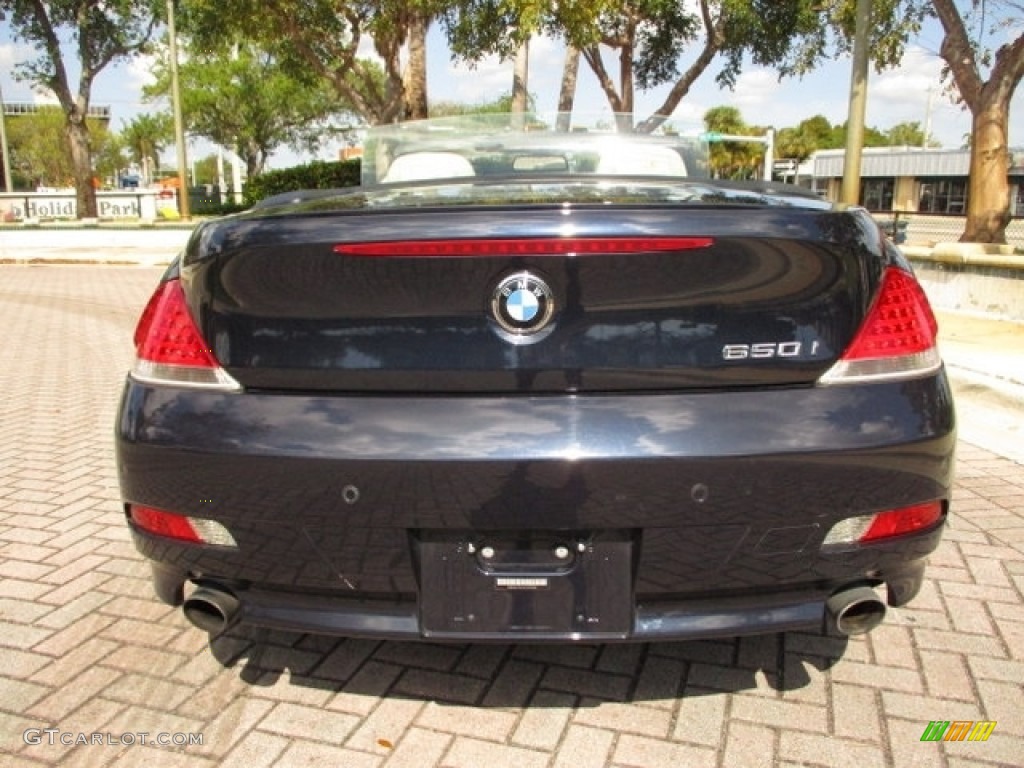 2006 6 Series 650i Convertible - Monaco Blue Metallic / Cream Beige photo #34