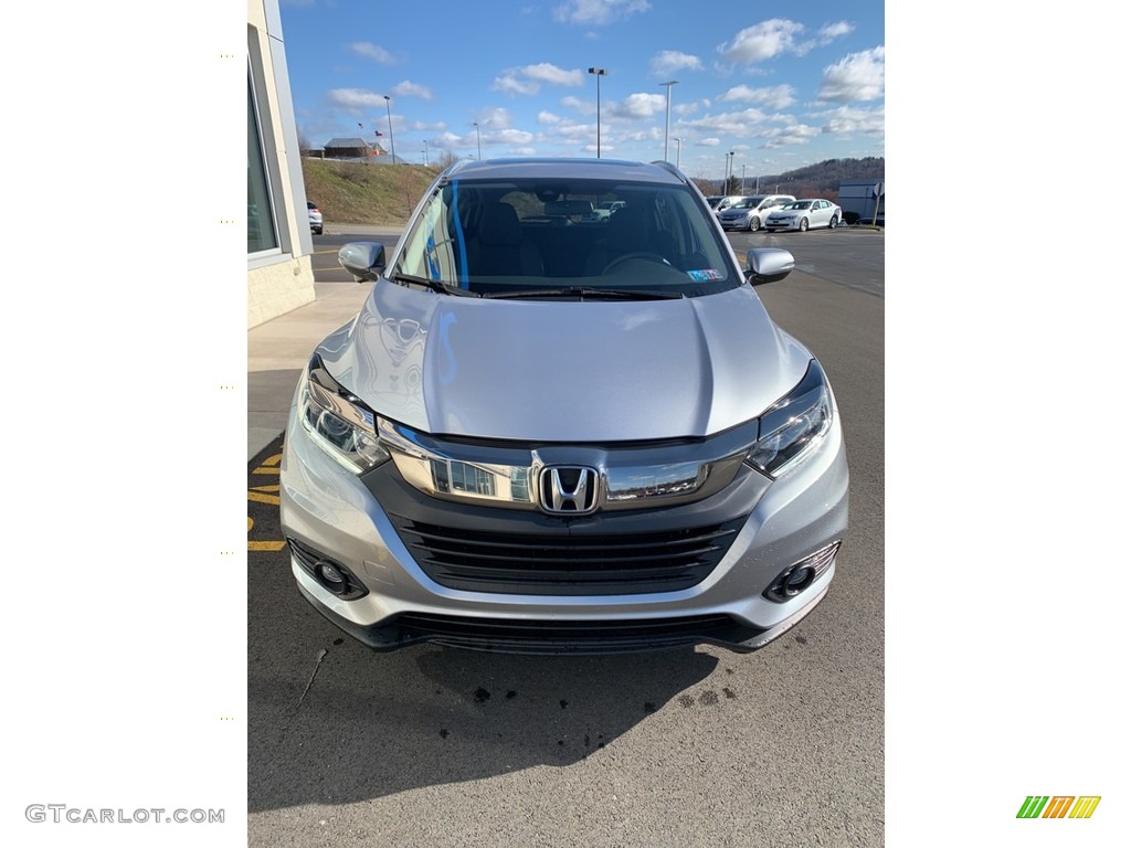 2019 HR-V EX AWD - Lunar Silver Metallic / Black photo #3