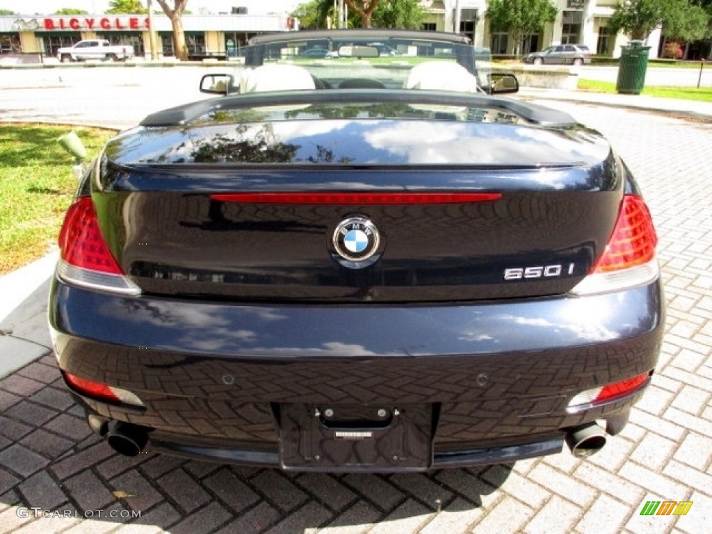2006 6 Series 650i Convertible - Monaco Blue Metallic / Cream Beige photo #57
