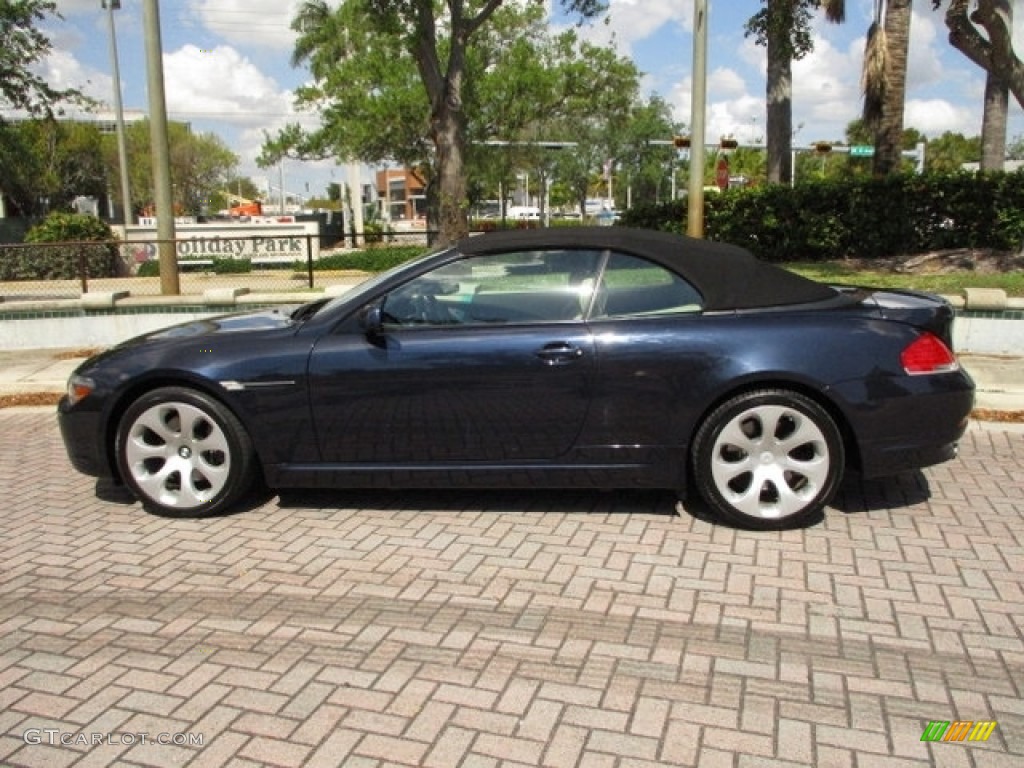 2006 6 Series 650i Convertible - Monaco Blue Metallic / Cream Beige photo #61