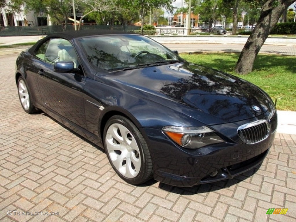 2006 6 Series 650i Convertible - Monaco Blue Metallic / Cream Beige photo #71