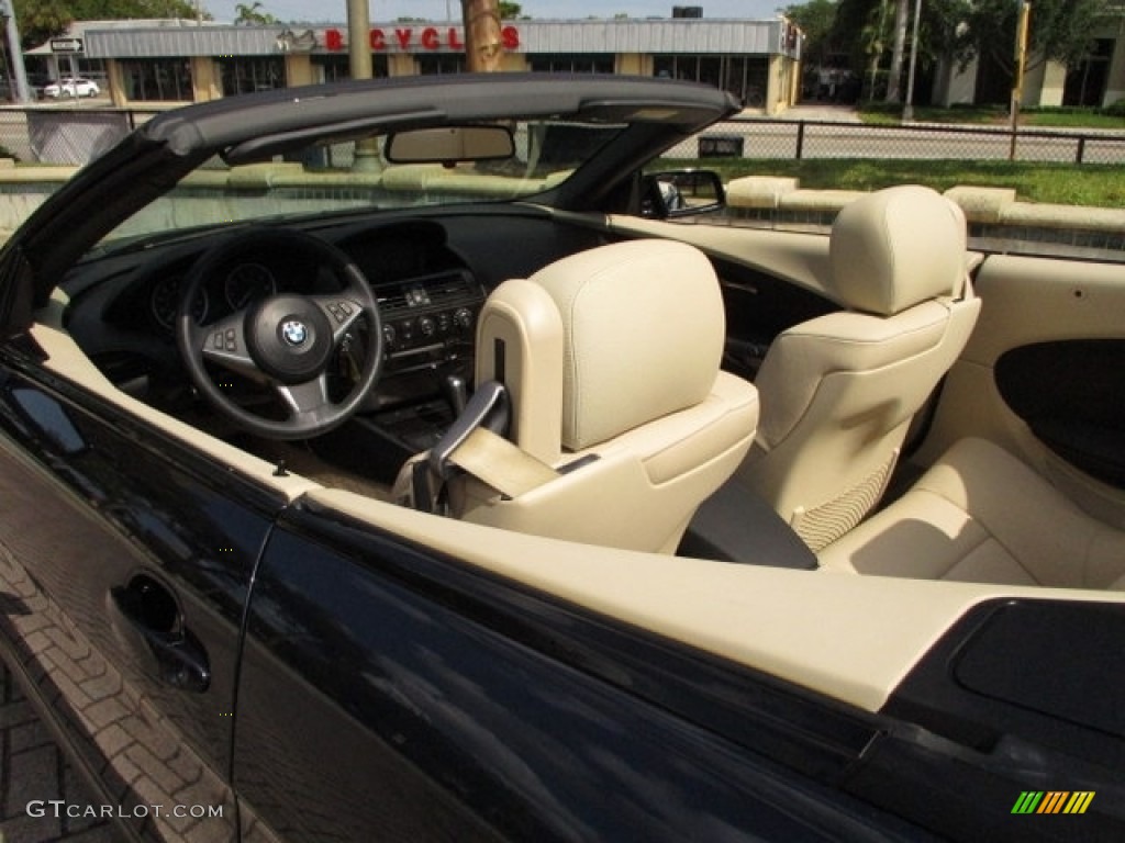 2006 6 Series 650i Convertible - Monaco Blue Metallic / Cream Beige photo #78