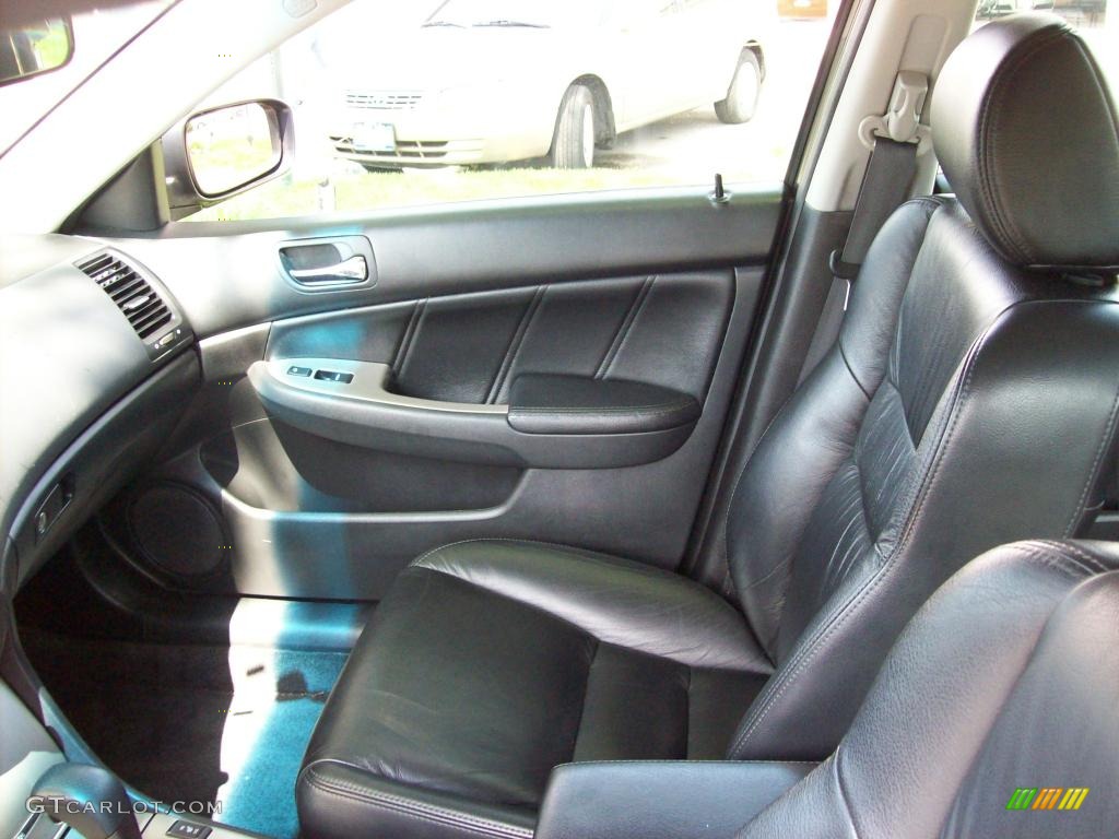 2007 Accord EX-L V6 Sedan - Alabaster Silver Metallic / Black photo #9