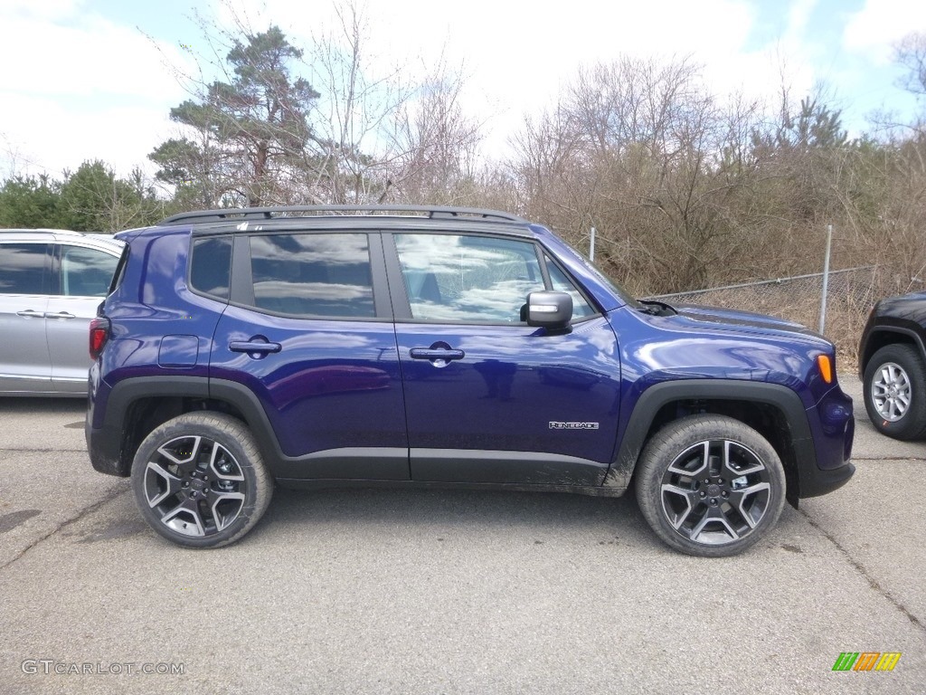 Jetset Blue 2019 Jeep Renegade Limited 4x4 Exterior Photo #132649723