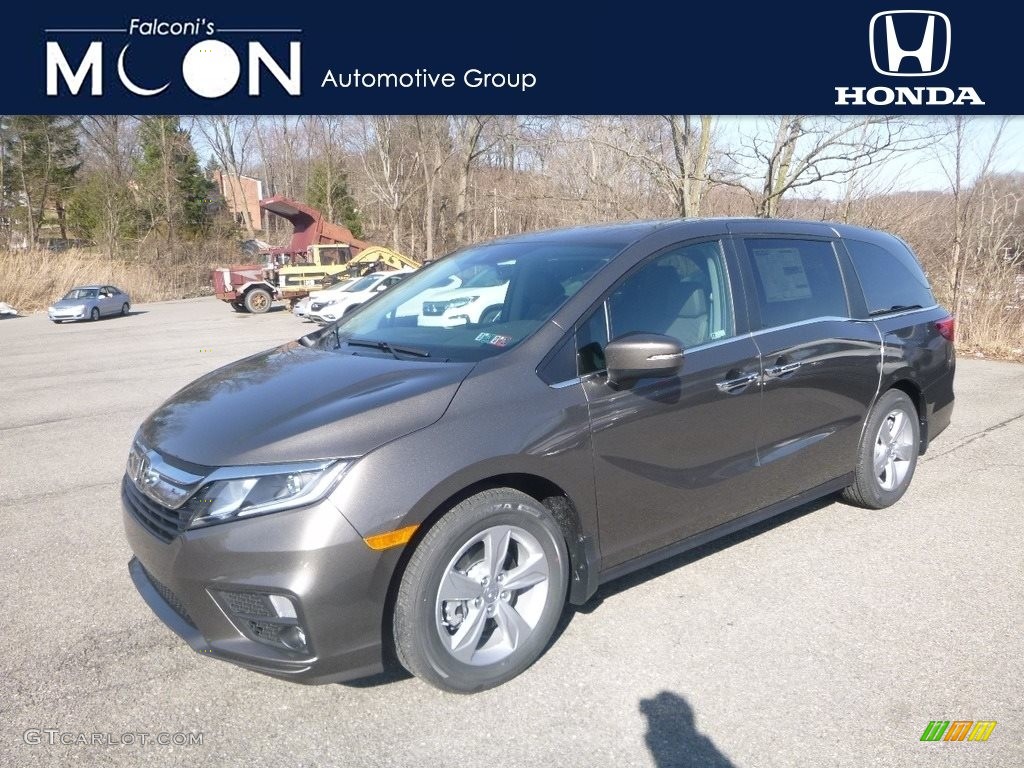 2019 Odyssey EX-L - Pacific Pewter Metallic / Mocha photo #1