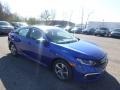 Agean Blue Metallic - Civic LX Sedan Photo No. 2