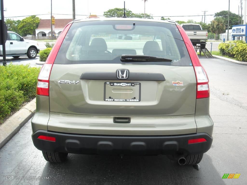 2008 CR-V LX - Green Tea Metallic / Gray photo #4