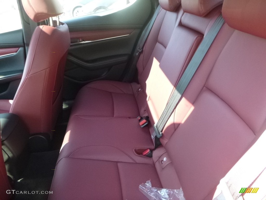 2019 MAZDA3 Hatchback Premium - Machine Gray Metallic / Red photo #8