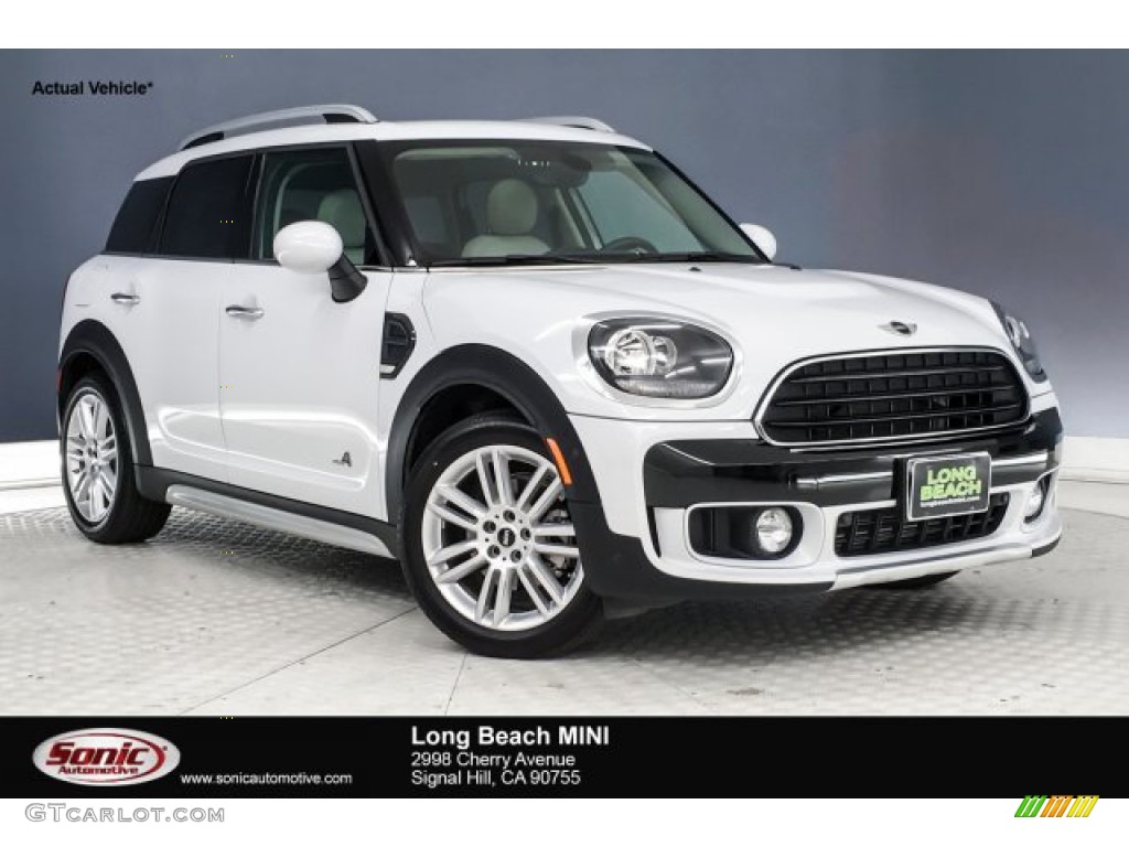 2018 Countryman Cooper ALL4 - Light White / Lounge Leather/Satellite Grey photo #1