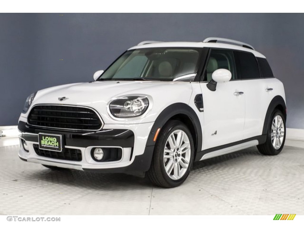 Light White 2018 Mini Countryman Cooper ALL4 Exterior Photo #132655237