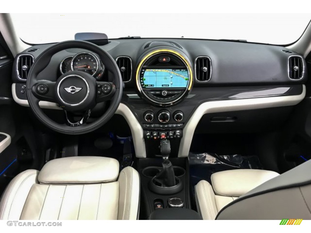 2018 Mini Countryman Cooper ALL4 Lounge Leather/Satellite Grey Dashboard Photo #132655450