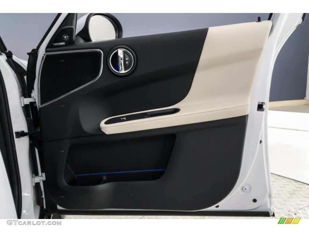 2018 Mini Countryman Cooper ALL4 Lounge Leather/Satellite Grey Door Panel Photo #132655543