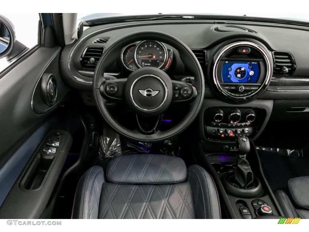 2018 Mini Clubman Cooper Chesterfield/Indigo Blue Dashboard Photo #132655684