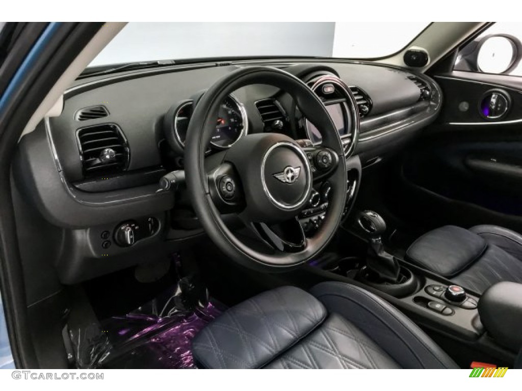 Chesterfield/Indigo Blue Interior 2018 Mini Clubman Cooper Photo #132655894