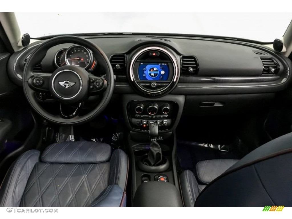 2018 Mini Clubman Cooper Chesterfield/Indigo Blue Dashboard Photo #132655933