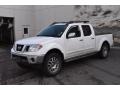 2012 Avalanche White Nissan Frontier SL Crew Cab 4x4  photo #2