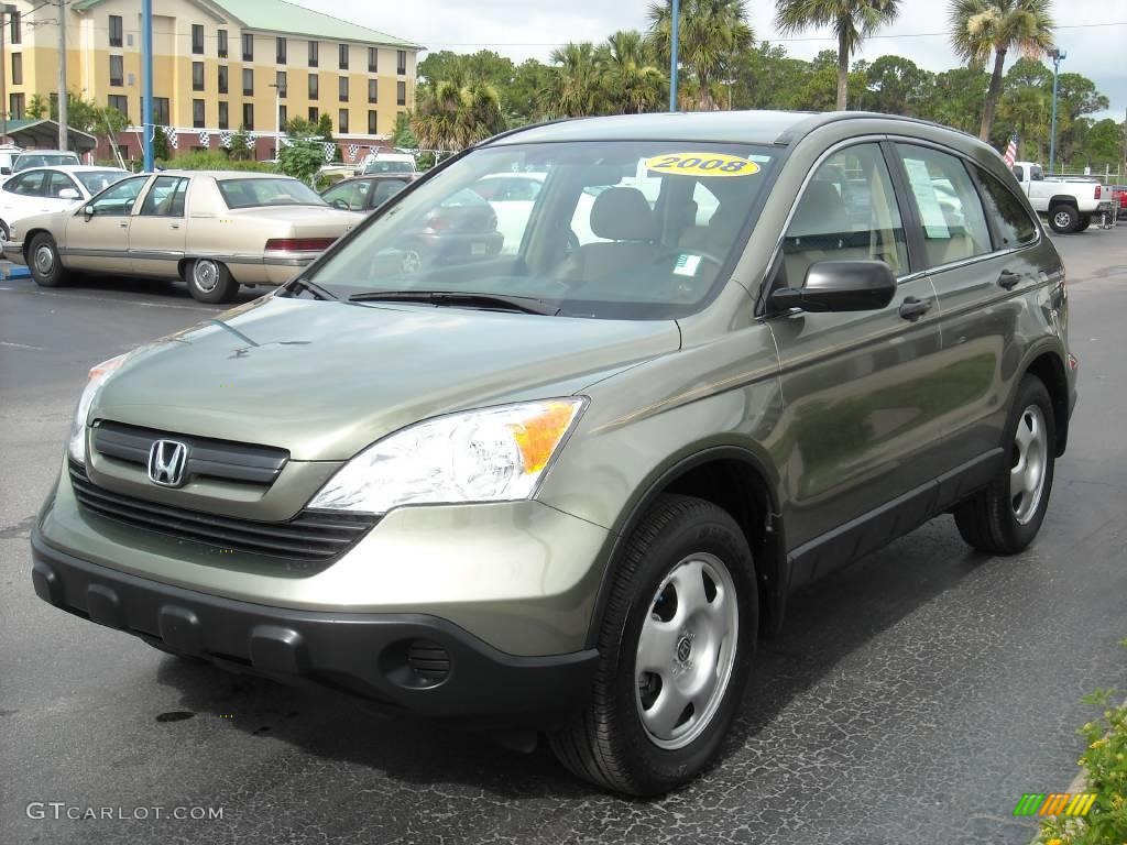 2008 CR-V LX - Green Tea Metallic / Gray photo #34