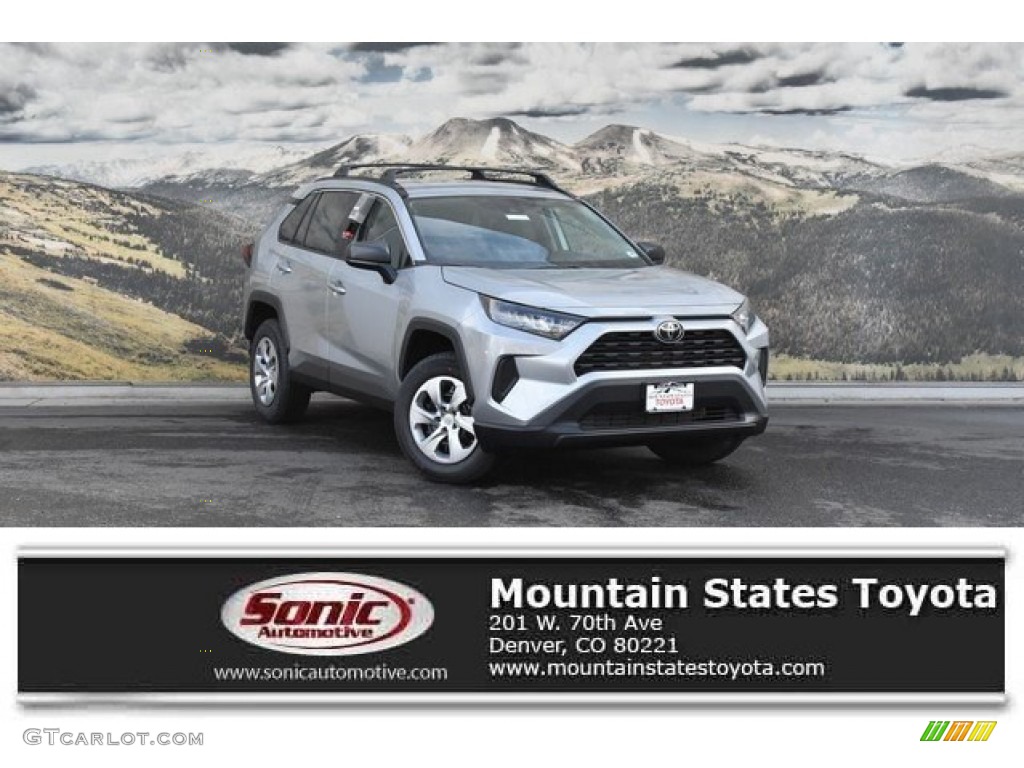 2019 RAV4 LE AWD - Silver Sky Metallic / Black photo #1