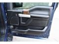 Black 2018 Ford F150 Lariat SuperCrew 4x4 Door Panel