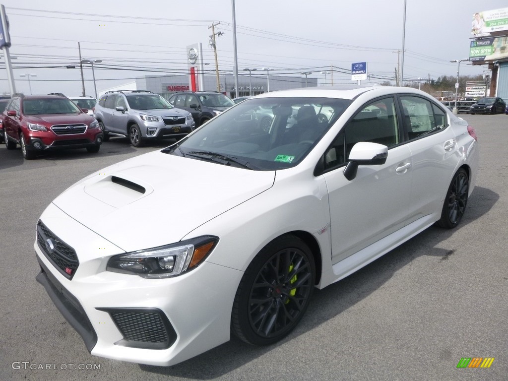 Crystal White Pearl 2019 Subaru WRX STI Limited Exterior Photo #132663819