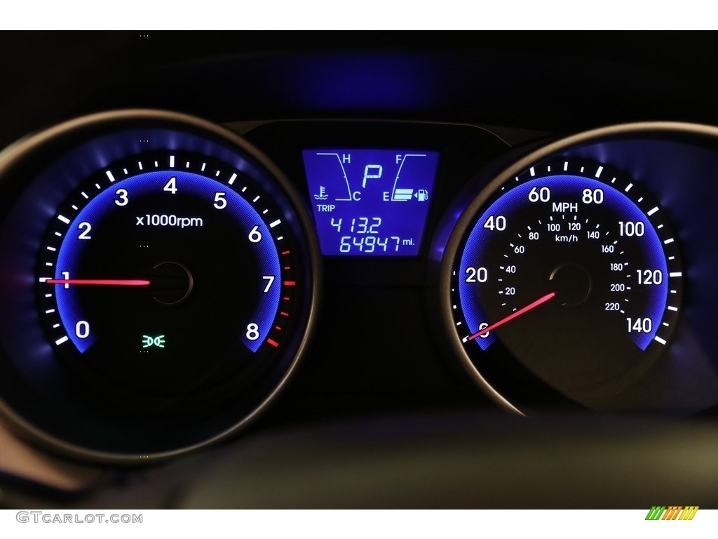 2015 Tucson SE AWD - Graphite Gray / Beige photo #8