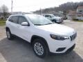 2019 Bright White Jeep Cherokee Latitude 4x4  photo #7