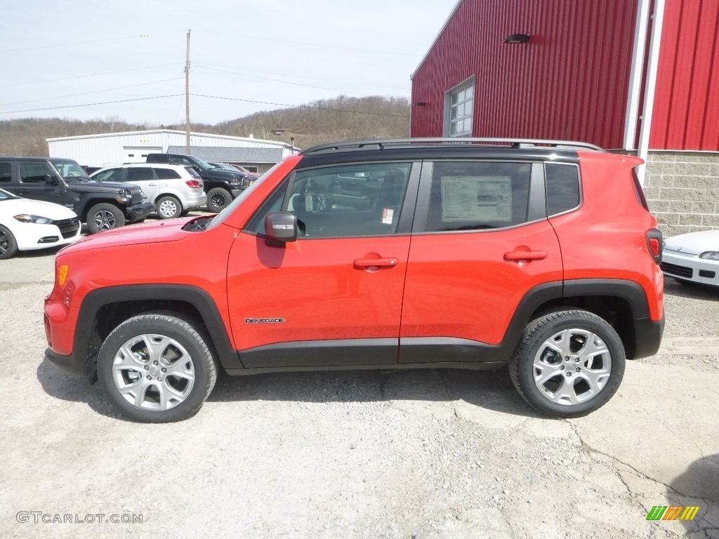 Colorado Red 2019 Jeep Renegade Limited 4x4 Exterior Photo #132666615