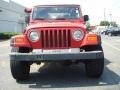 1997 Flame Red Jeep Wrangler SE 4x4  photo #5