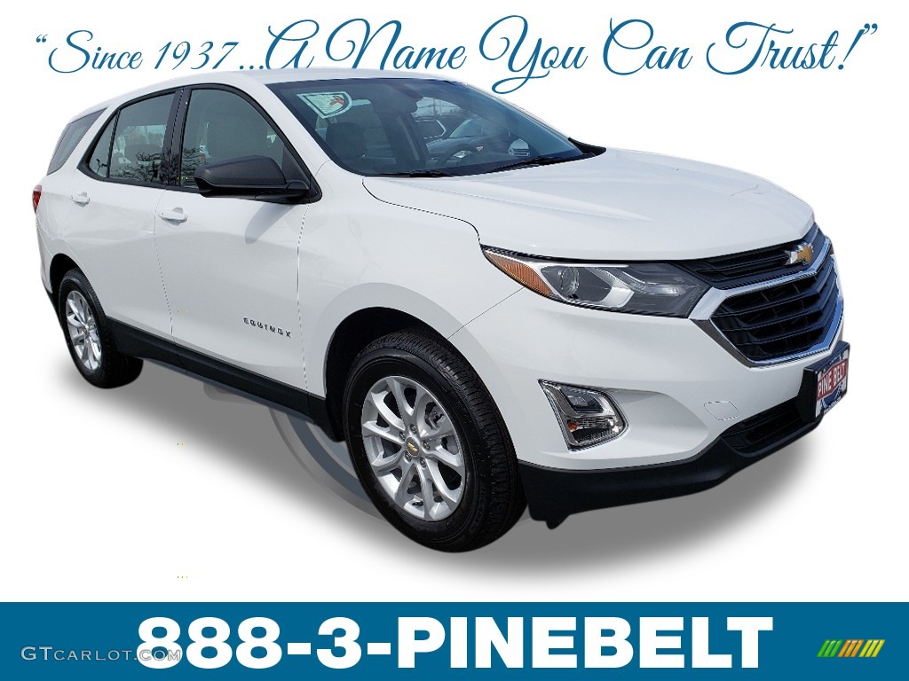 2019 Equinox LS AWD - Summit White / Medium Ash Gray photo #1