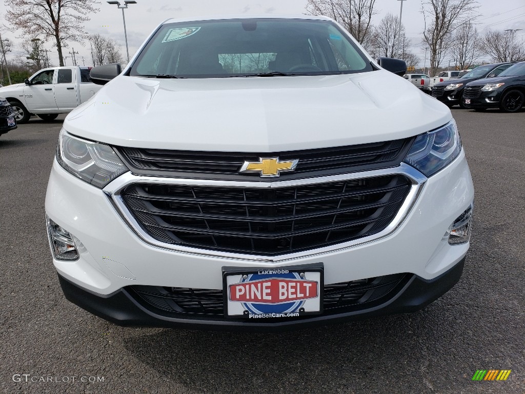 2019 Equinox LS AWD - Summit White / Medium Ash Gray photo #2