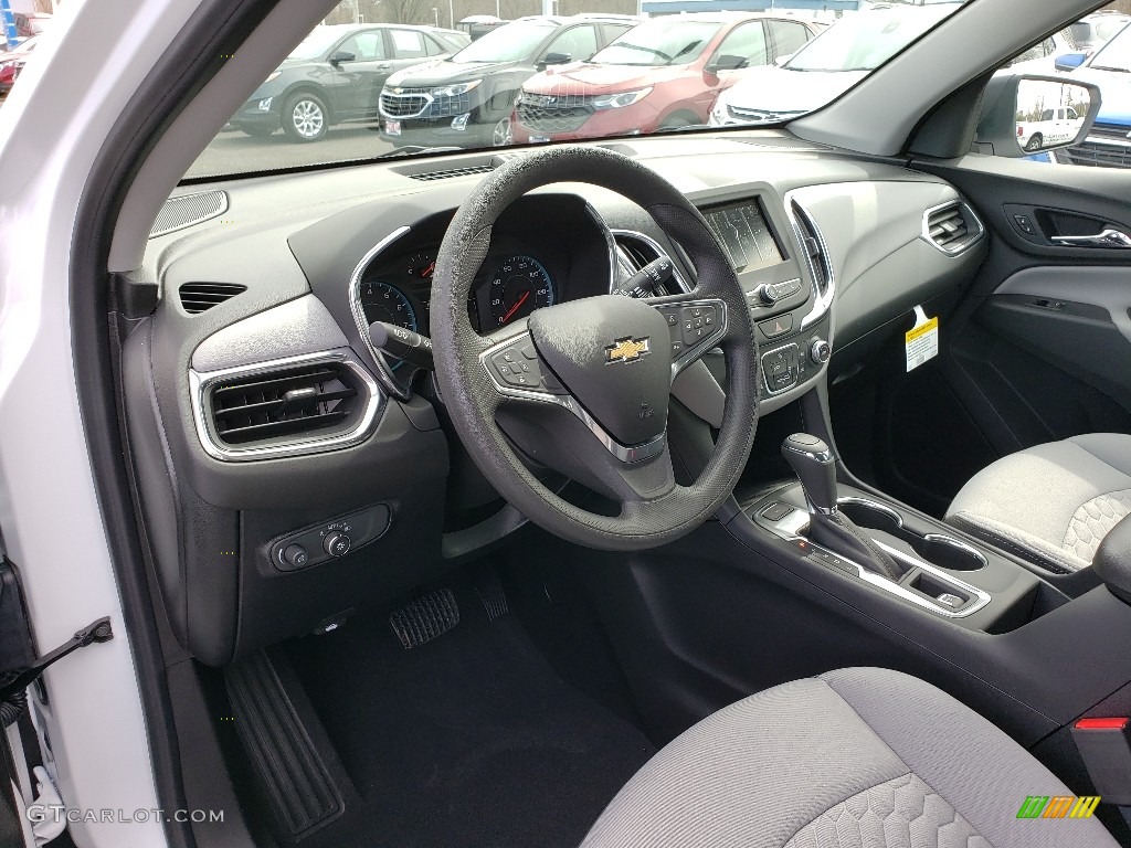 2019 Equinox LS AWD - Summit White / Medium Ash Gray photo #7