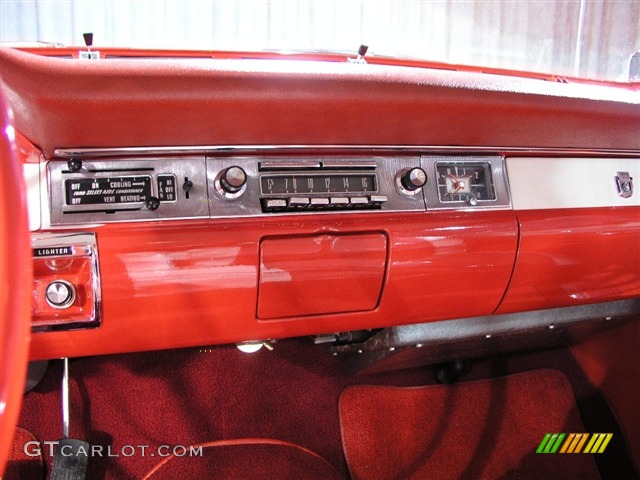 1957 Fairlane Skyliner - Red / Red/White photo #10