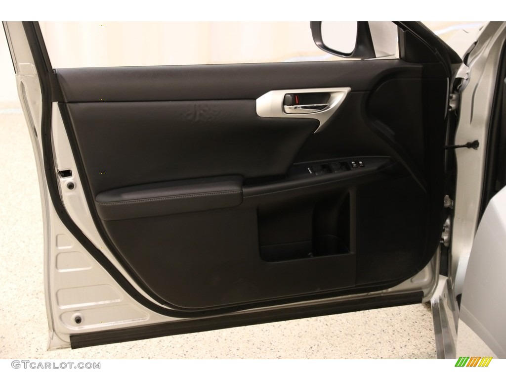 2012 CT 200h Hybrid Premium - Tungsten Silver Pearl / Black photo #4